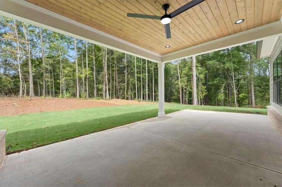 Exterior details and patio area of a home in , Covington (Image 24).