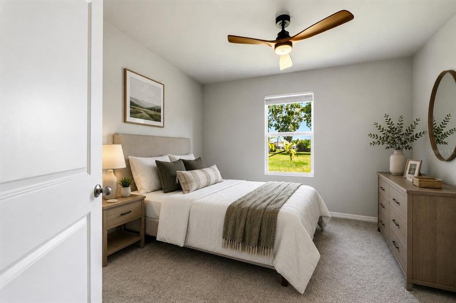 Furnished interior view inside a new home in Burnt Store Village, Punta Gorda (Image 18).