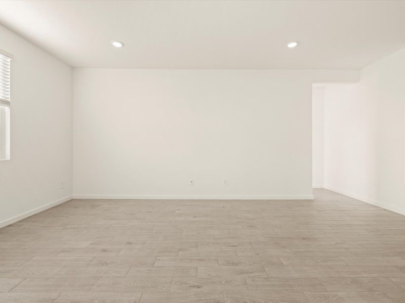 Spacious, unfurnished interior of a new home in Allure Vista Reserve Series, Buckeye (Image 12).