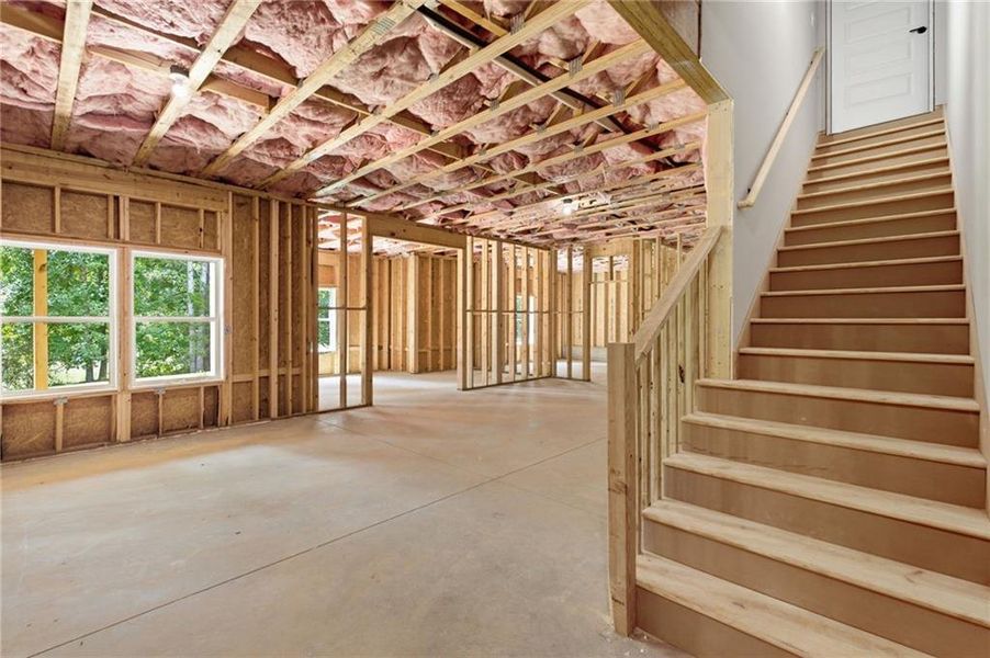 In-progress construction of a new home in , Jefferson, GA (Image 78).