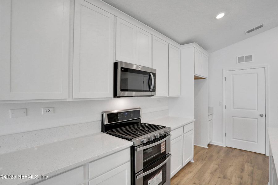 Furnished interior view inside a new home in Cordova Palms, St. Augustine (Image 10).