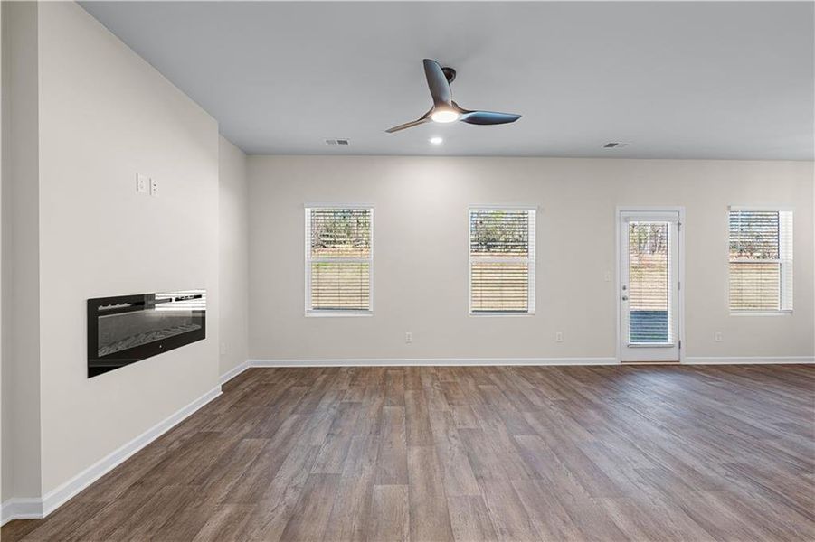 Spacious, unfurnished interior of a new home in , Covington (Image 40).