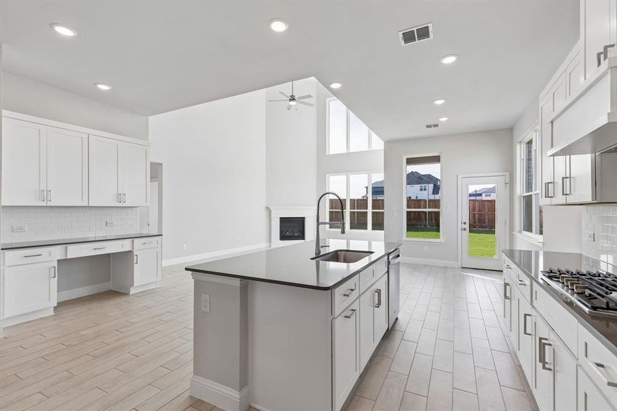 Furnished interior view inside a new home in Venetian, Weston (Image 5).