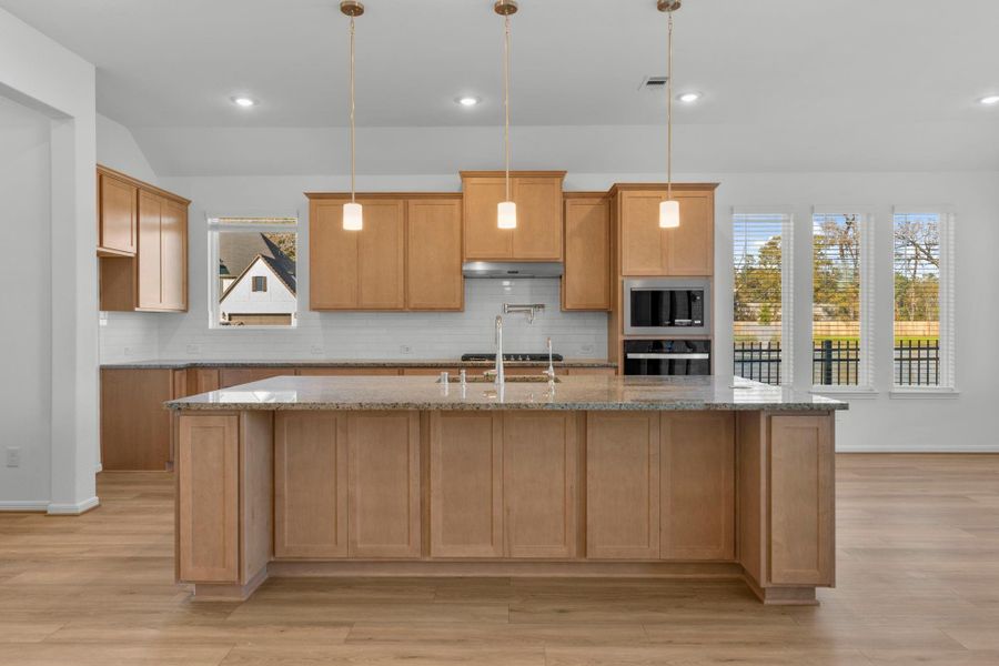 Furnished interior view inside a new home in , Spring (Image 8).