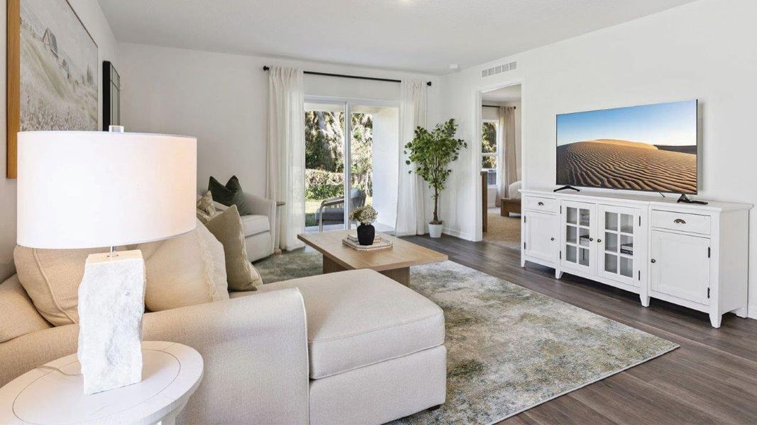 Furnished interior view inside a new home in Millstone, Lakeland (Image 12). Furnished interior view inside a new home in Millstone, Lakeland (Image 12).