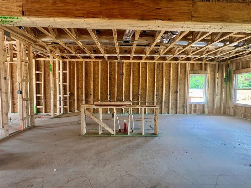 In-progress construction of a new home in Eastlyn Crossing, Flowery Branch, GA (Image 20). In-progress construction of a new home in Eastlyn Crossing, Flowery Branch, GA (Image 20).