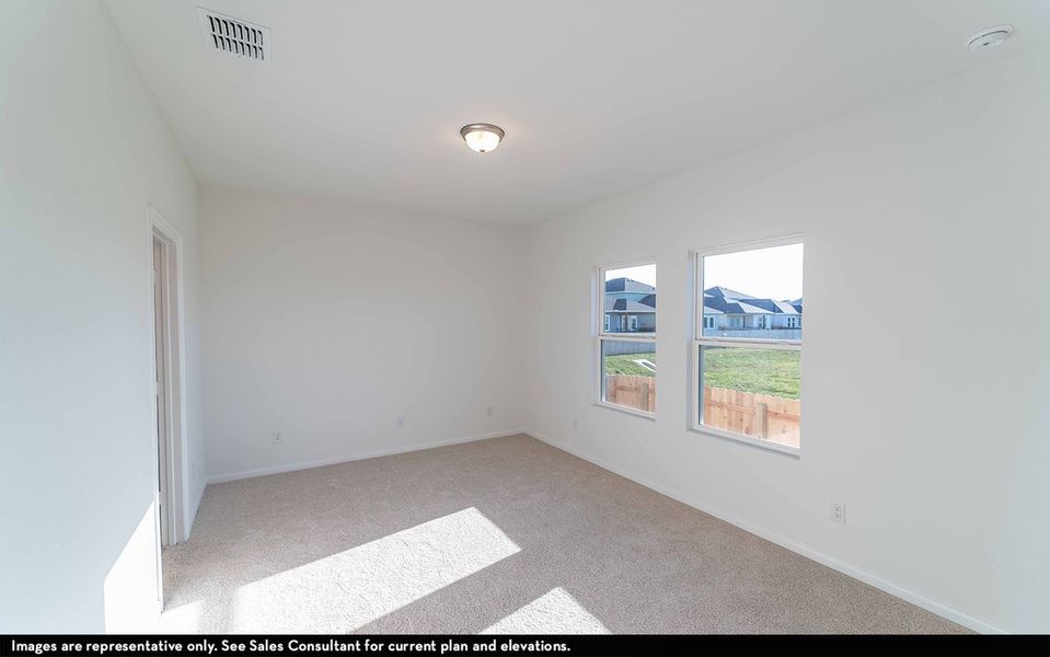 Spacious, unfurnished interior of a new home in The Canopies, Splendora (Image 25).