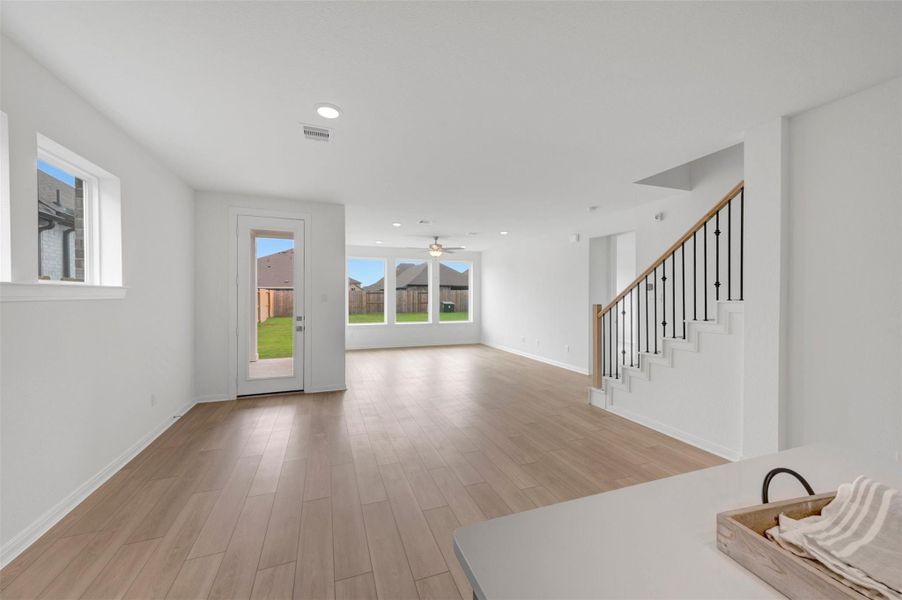 Spacious, unfurnished interior of a new home in Jordan Ranch - Terrace Collection, Fulshear (Image 18).