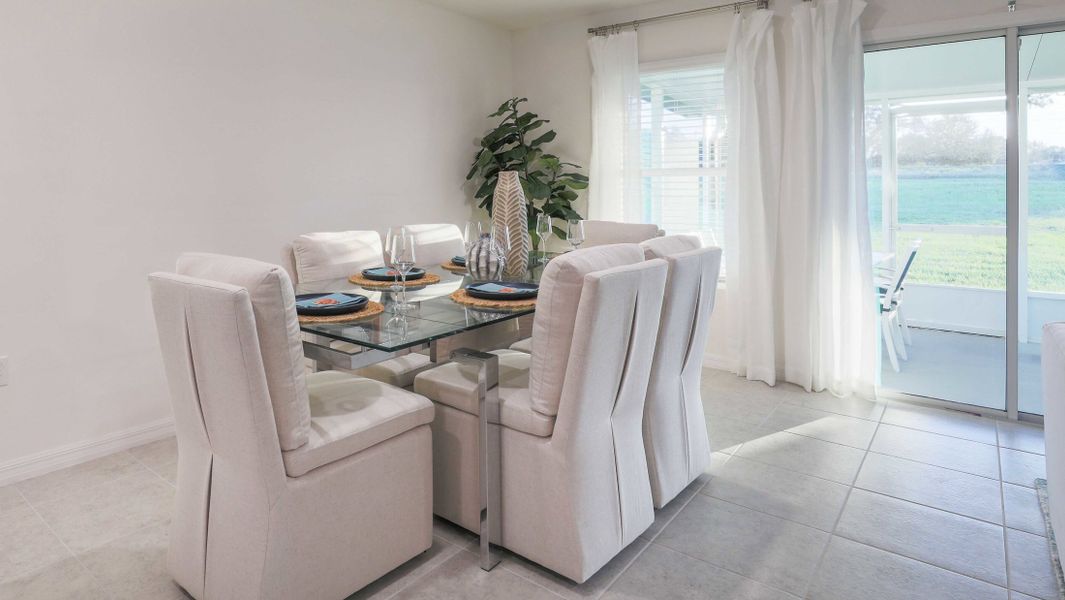 Representative furnished interior of a home built from the Iris by Maronda Homes in Labelle, Labelle (Image 8).