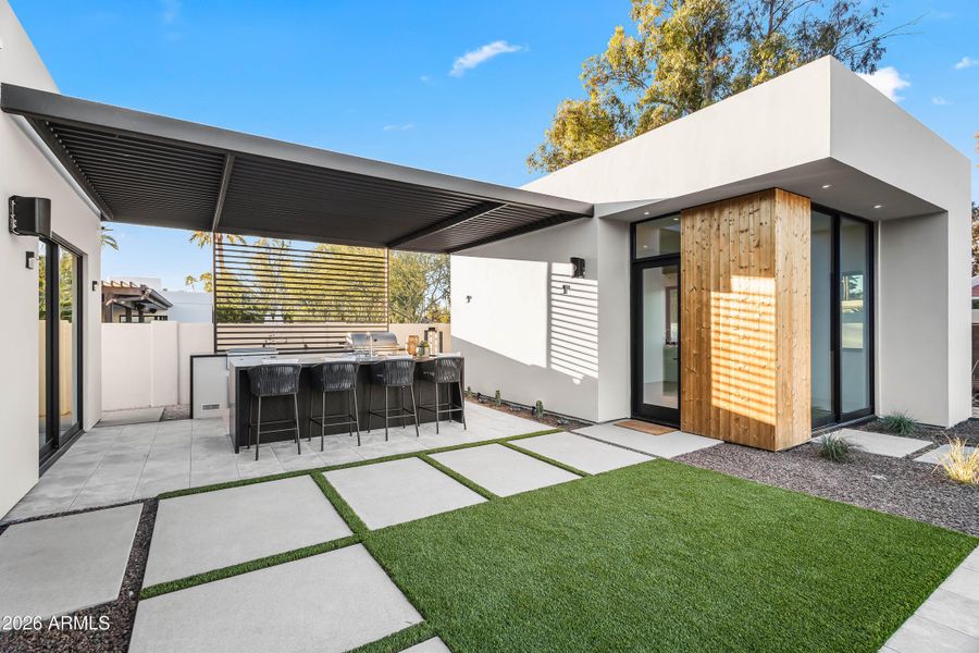 CUSTOM OUTDOOR KITCHEN + GUEST CASITA