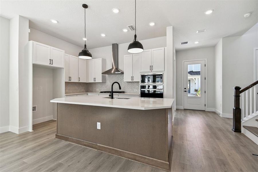 Furnished interior view inside a new home in Emerald Landing at Waterside at Lakewood Ranch – Cottage Series, Sarasota (Image 8).