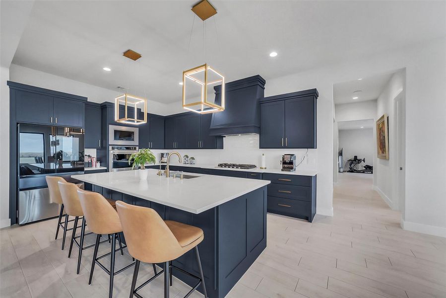 Furnished interior view inside a new home in Lakeview, Waller (Image 33).