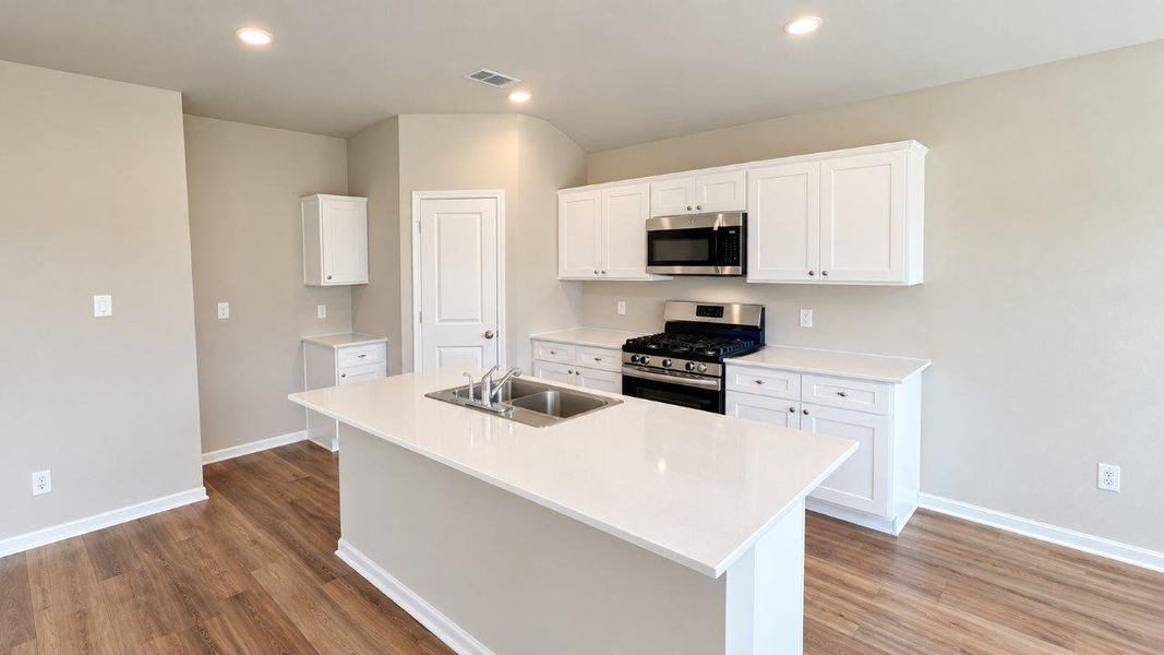 Furnished interior view inside a new home in Dry Creek, Bridgeport (Image 5).