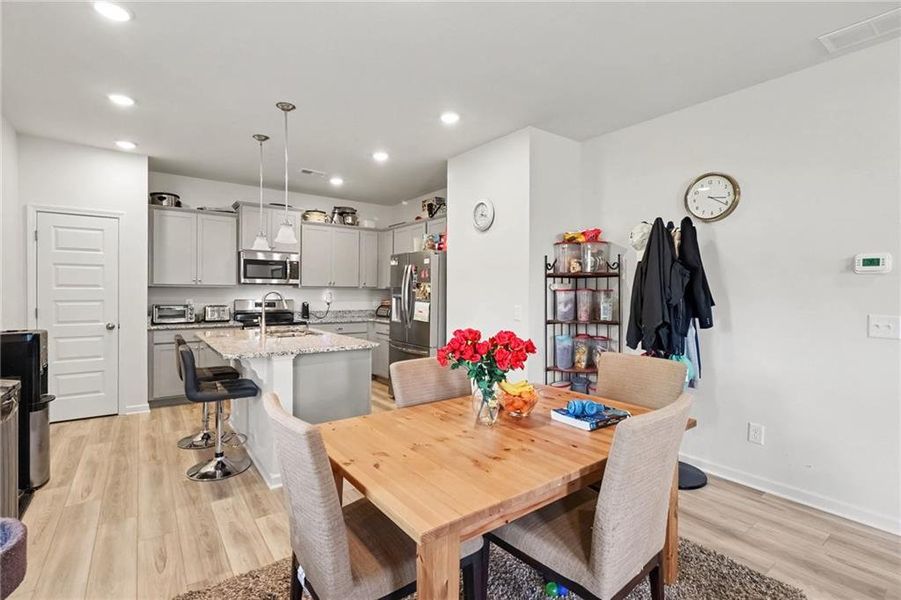Furnished interior view inside a new home in Longbrooke, Rome (Image 24).