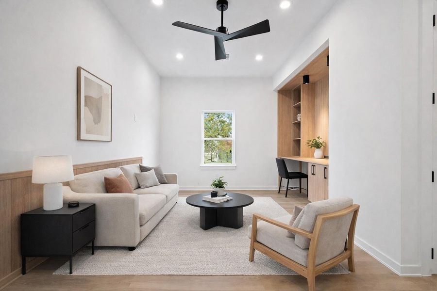 Virtually Staged Loft