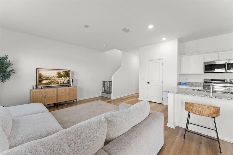 Furnished interior view inside a new home in , Groveland (Image 26).
