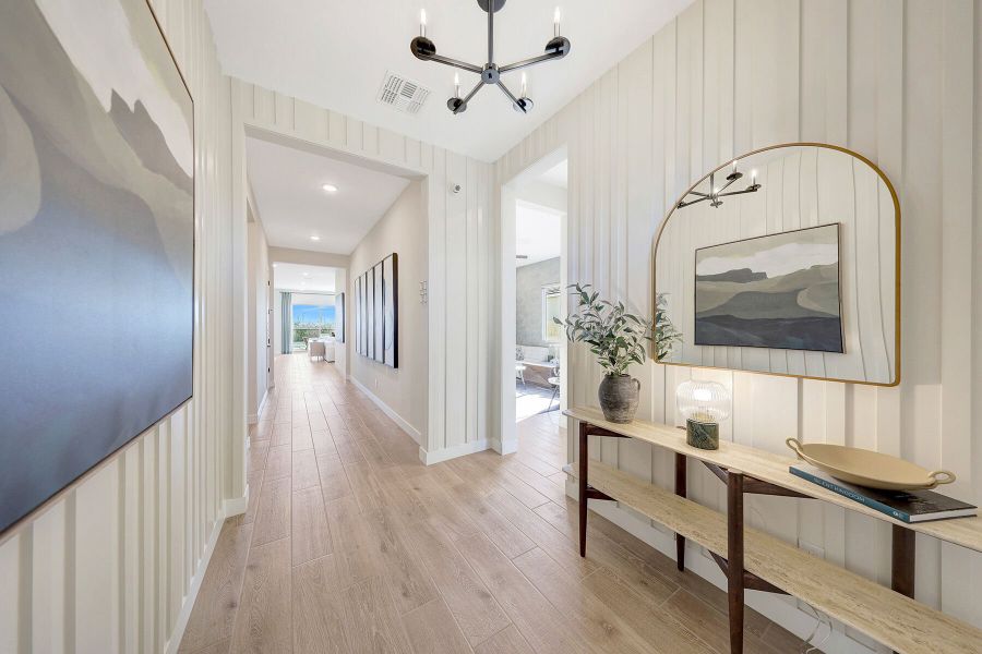 Representative furnished interior of a home built from the Garnet by Mattamy Homes in Tierra Vistoso, Surprise (Image 18).