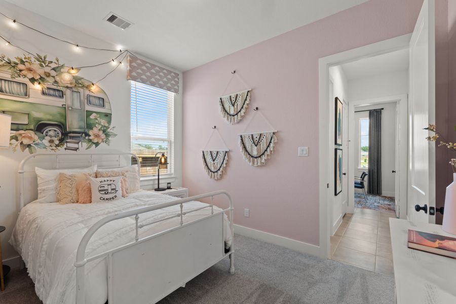 Furnished interior view inside a new home in Artavia, Conroe (Image 12).