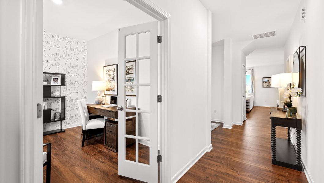 Furnished interior view inside a new home in Benjamin's Grove, Woodruff (Image 6).