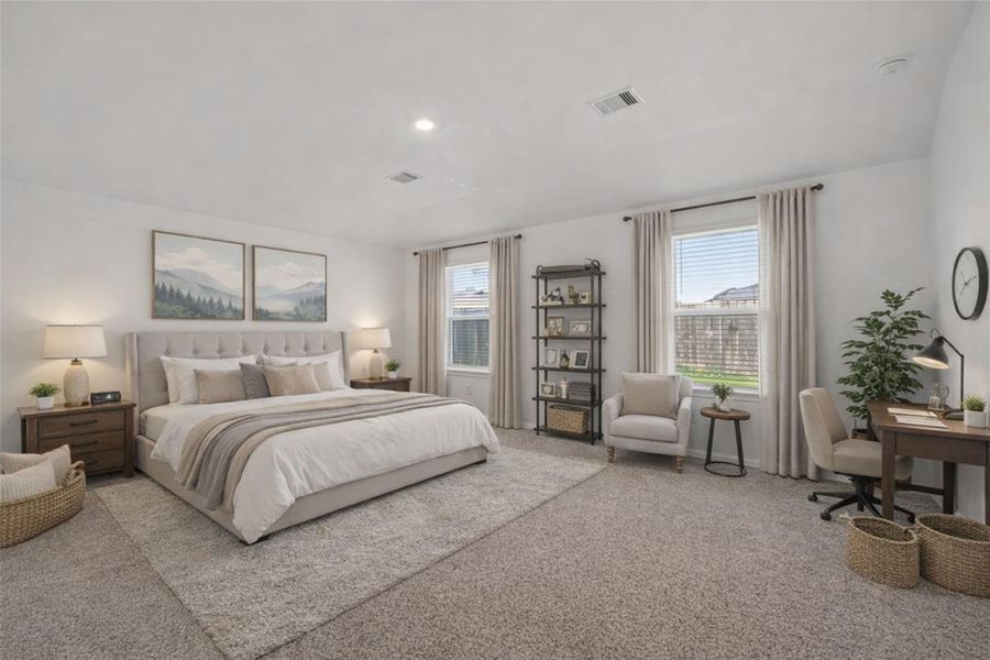 This image is virtually enhanced to help visualize the space.