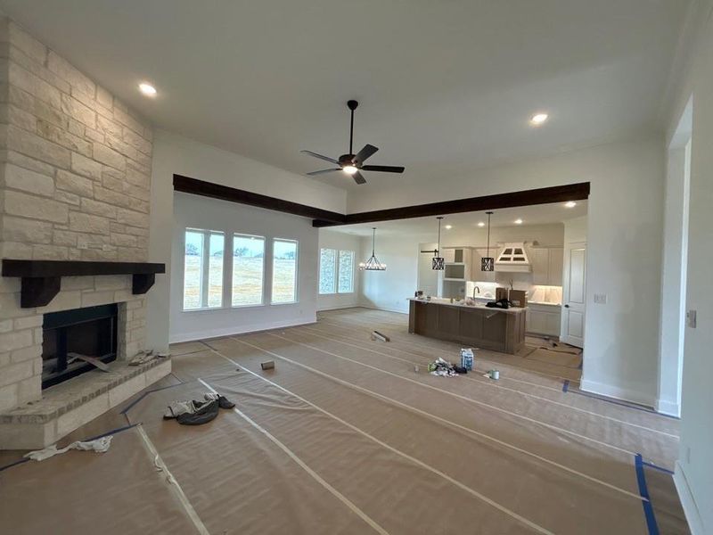 In-progress construction of a new home in Creekview Addition, Van Alstyne, TX (Image 7).