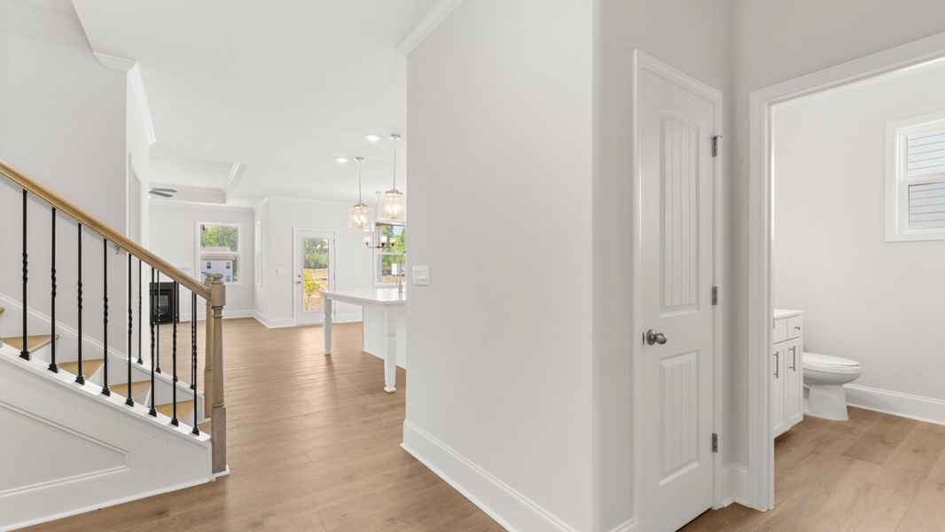 Spacious, unfurnished interior of a new home in Butner Estates, South Fulton (Image 17). Spacious, unfurnished interior of a new home in Butner Estates, South Fulton (Image 17).