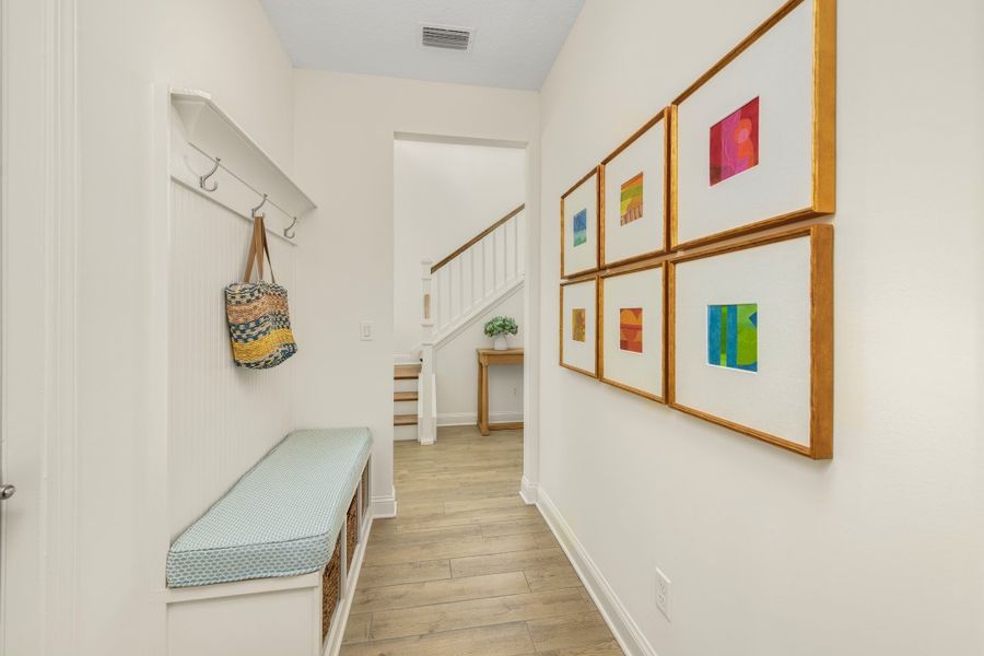 Representative furnished interior of a home built from the Miramar by Riverside Homes in Mariposa at EverRange, Jacksonville (Image 8).