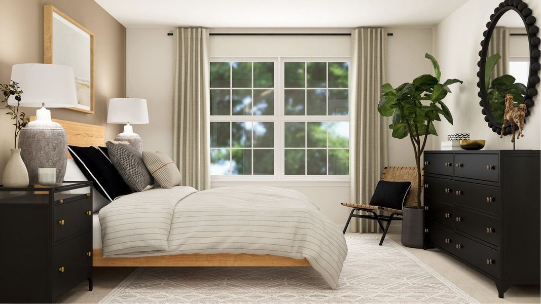 Representative furnished interior of a home built from the Cypress by Lennar in Elizabeth: Arbor, Fort Mill (Image 33).