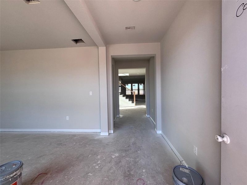 In-progress construction of a new home in The Colony, Bastrop, TX (Image 29).