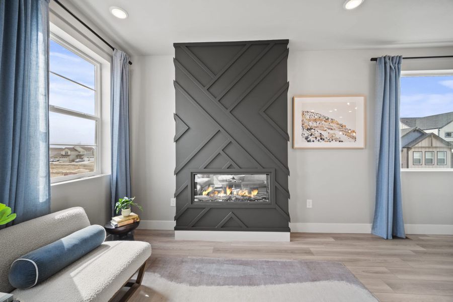 Furnished interior view inside a new home in Pony Park, Colorado Springs (Image 25).
