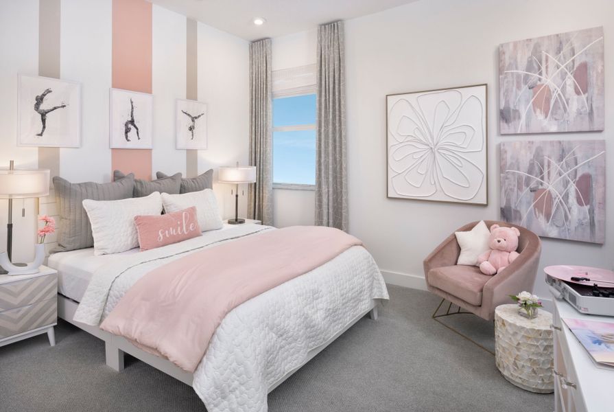 Representative furnished interior of a home built from the Wynn by Mattamy Homes in Tradition, Port St. Lucie (Image 14).