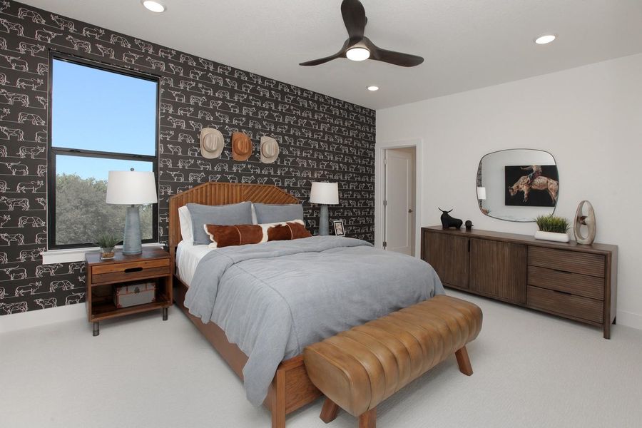 Furnished interior view inside a new home in , Georgetown (Image 11).