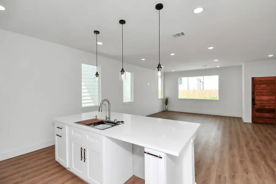 Furnished interior view inside a new home in , Houston (Image 8). Furnished interior view inside a new home in , Houston (Image 8).