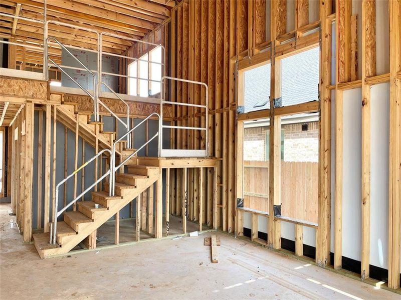 Inviting 2 Story Breakfast Room