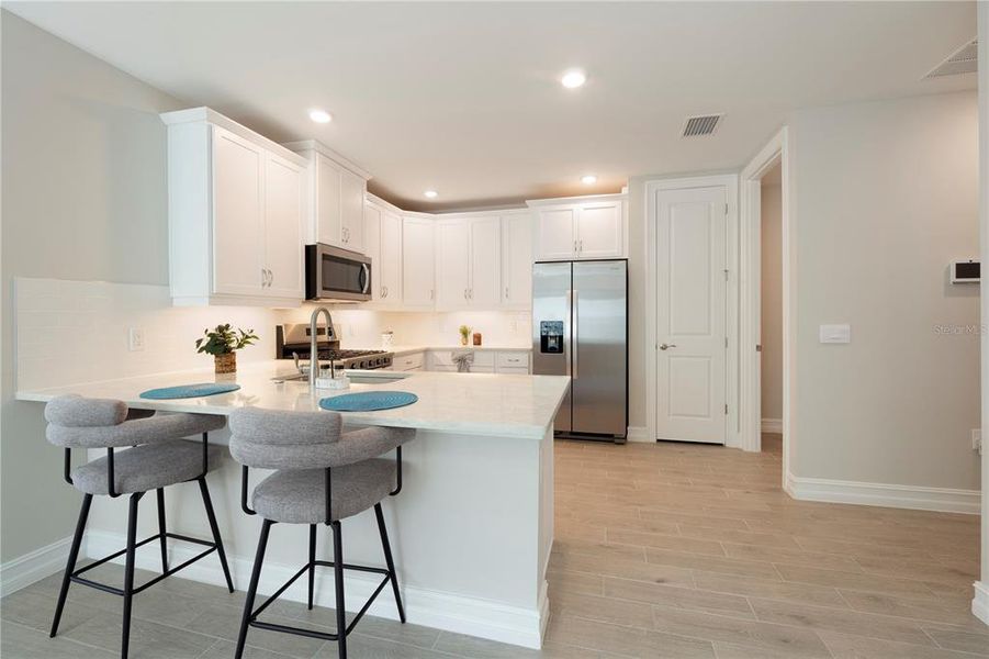 Furnished interior view inside a new home in , Punta Gorda (Image 19). Furnished interior view inside a new home in , Punta Gorda (Image 19).