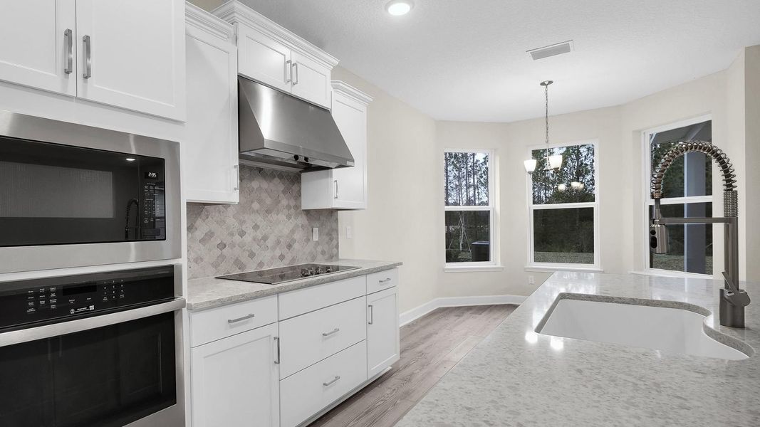 Representative unfurnished interior of a home built from the The Fanning by Providence Homes (Florida) in Reflections at Nocatee, Nocatee (Image 26).