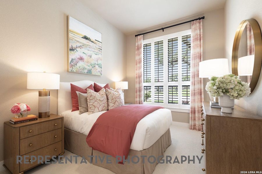 Furnished interior view inside a new home in Davis Ranch, San Antonio (Image 6).