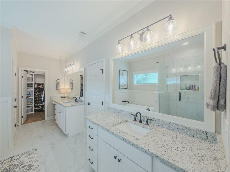 Furnished interior view inside a new home in , Good Hope (Image 35).