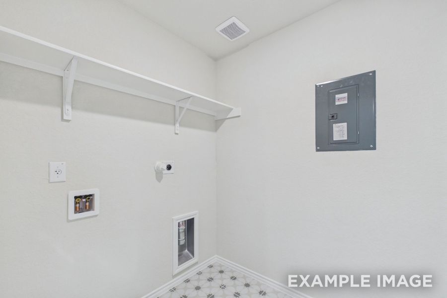 Representative unfurnished interior of a home built from the The Charlotte D by Davidson Homes LLC in Buffalo Way Villas, Houston (Image 21). Representative unfurnished interior of a home built from the The Charlotte D by Davidson Homes LLC in Buffalo Way Villas, Houston (Image 21).