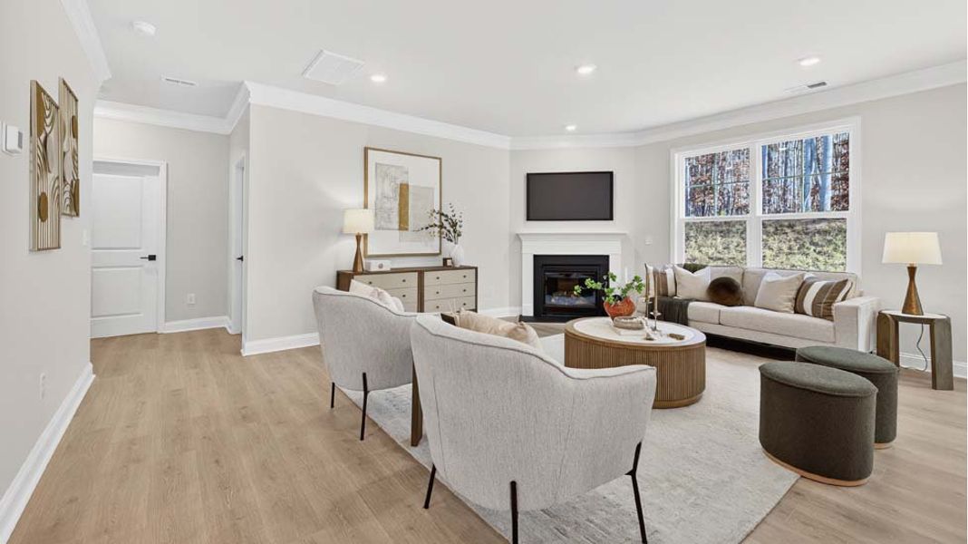 Furnished interior view inside a new home in Brantley, Mooresville (Image 13).