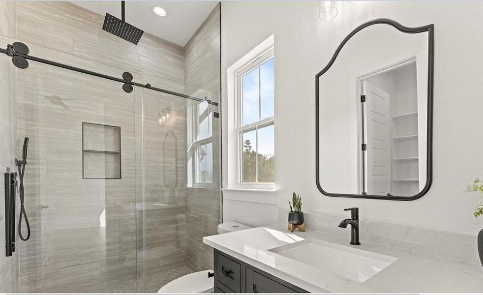 Furnished interior view inside a new home in , Conroe (Image 3).