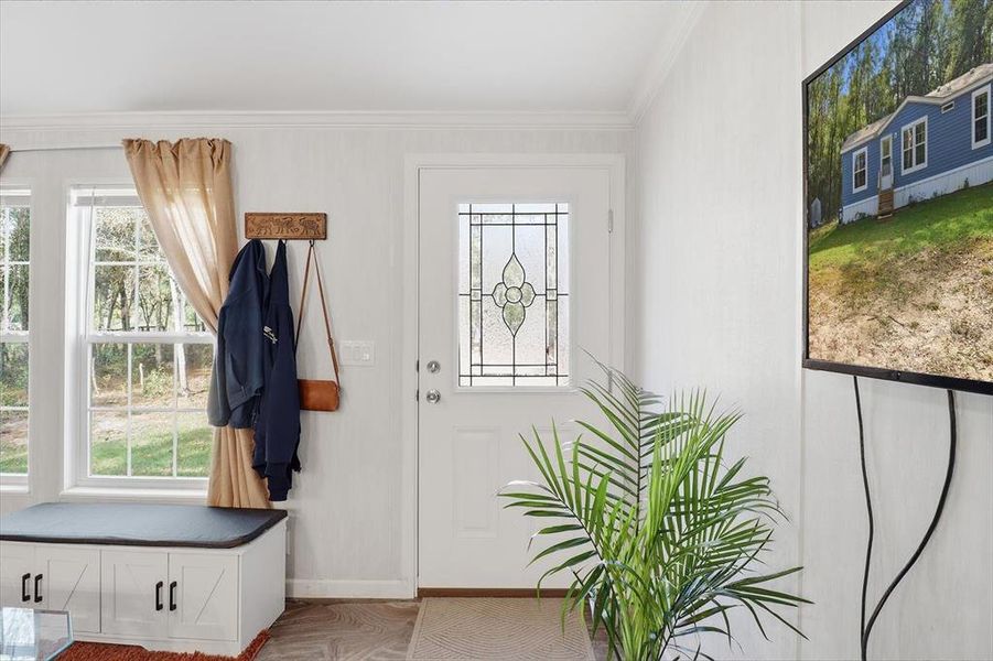 Furnished interior view inside a new home in , Dunnellon (Image 6).