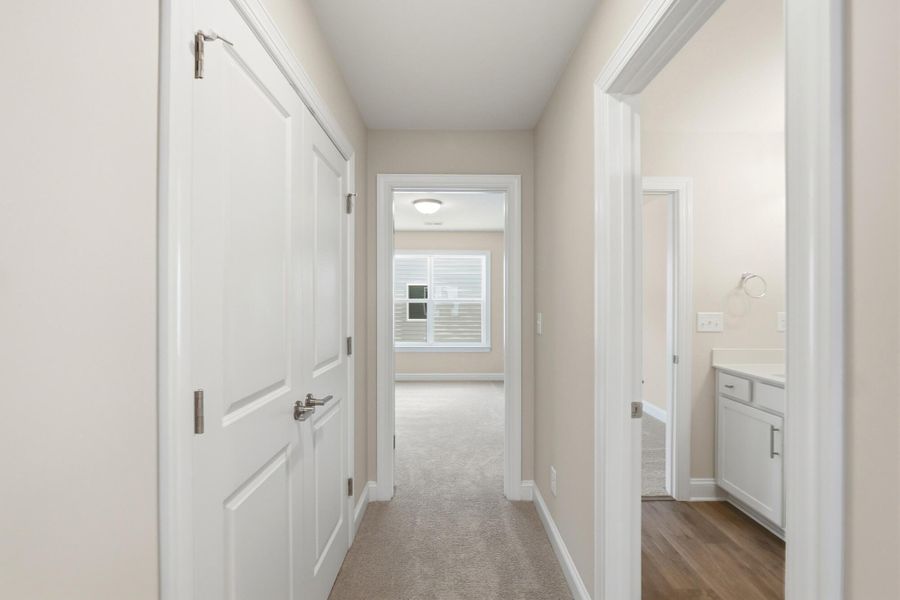 Spacious, unfurnished interior of a new home in Enclave at Riverdale, Huntersville (Image 21). Spacious, unfurnished interior of a new home in Enclave at Riverdale, Huntersville (Image 21).