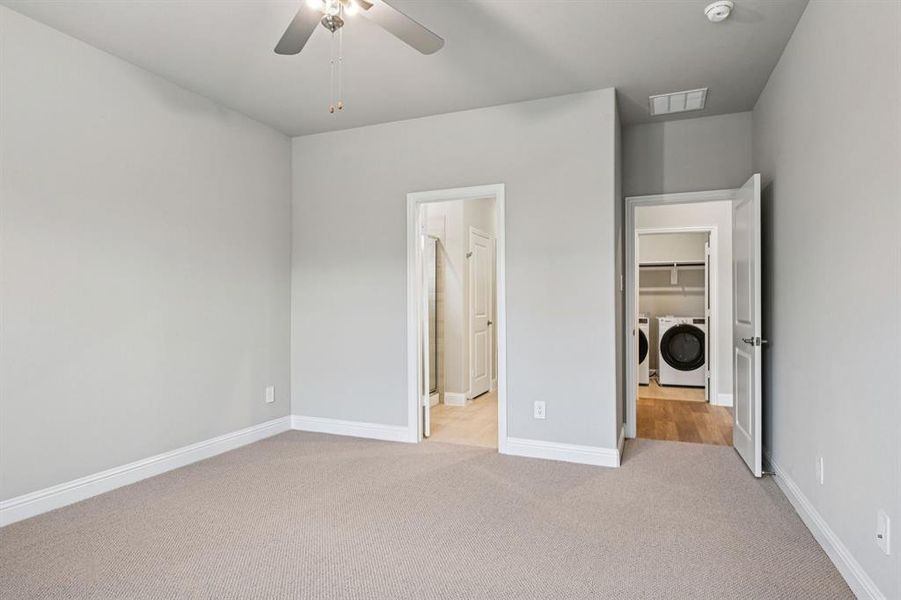 Spacious, unfurnished interior of a new home in Parks at Foster Crossing - Signature Series, Anna (Image 23).