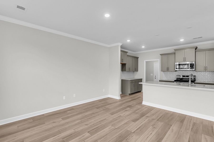 Spacious, unfurnished interior of a new home in Pineland Preserve, Summerville (Image 23).