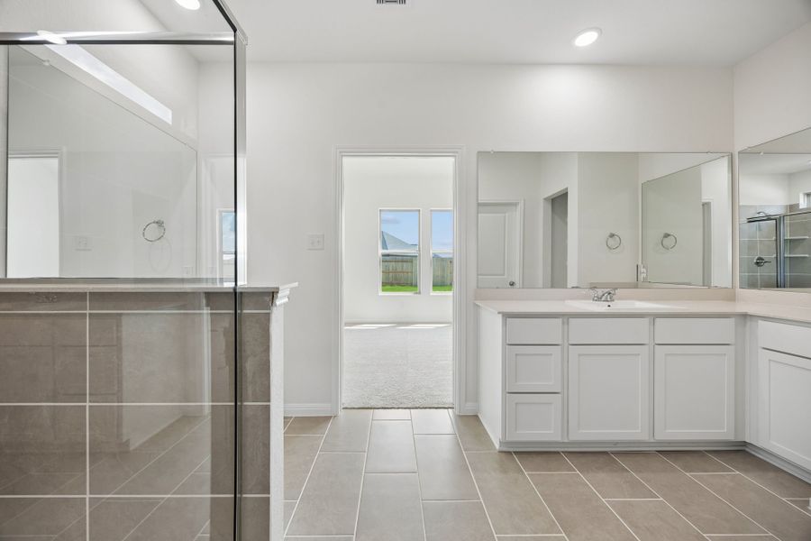 Furnished interior view inside a new home in Riviera Pines, Huffman (Image 11).