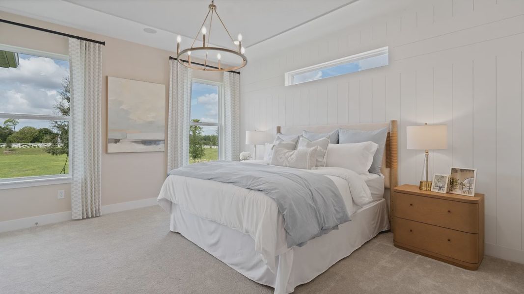 Furnished interior view inside a new home in Trailside, Mount Dora (Image 38).