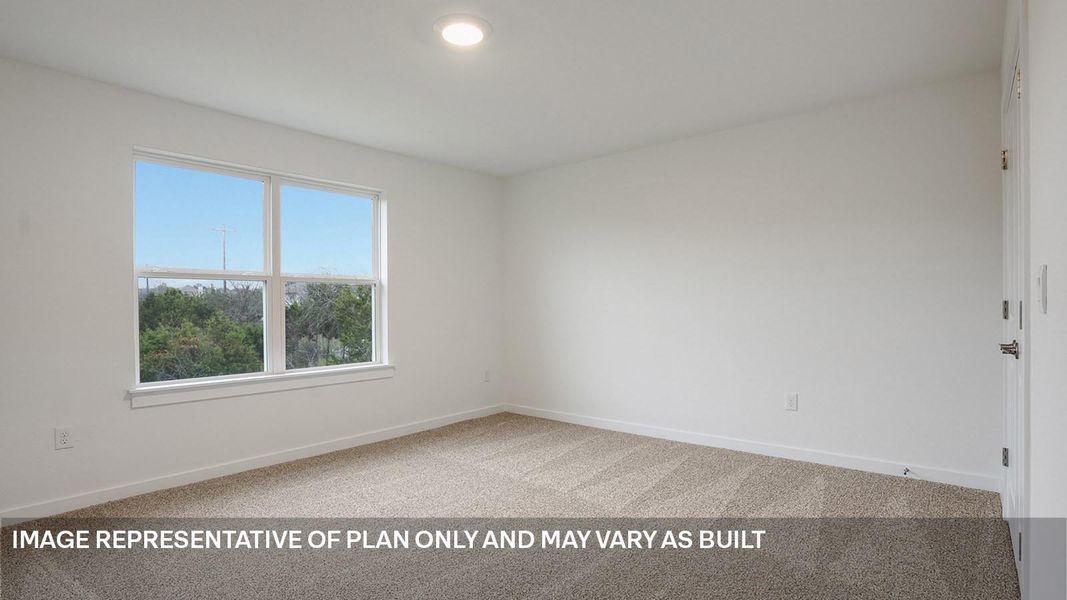 Spacious, unfurnished interior of a new home in Rosenbusch Ranch, Leander (Image 25). Spacious, unfurnished interior of a new home in Rosenbusch Ranch, Leander (Image 25).