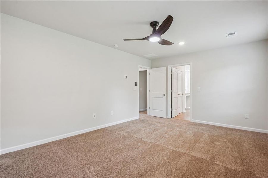 Spacious, unfurnished interior of a new home in River Walk Farm, Covington (Image 22). Spacious, unfurnished interior of a new home in River Walk Farm, Covington (Image 22).