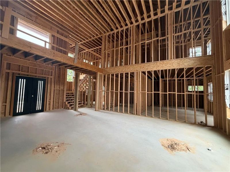 In-progress construction of a new home in , Fairburn, GA (Image 15).